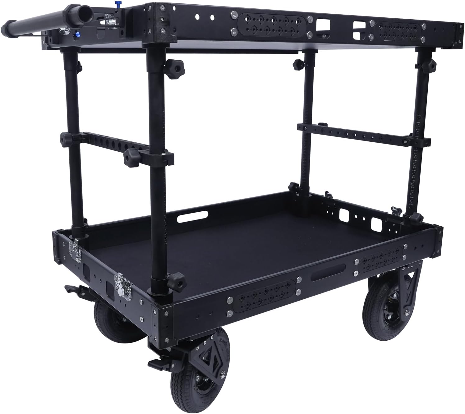 DF DIGITALFOTO TITAN Video Production Camera Cart for Filmmaker/Director/Photographer/Studio, Professional Workstation On-set for Storing and Moving Equipments Safely, max.Payload 300kg