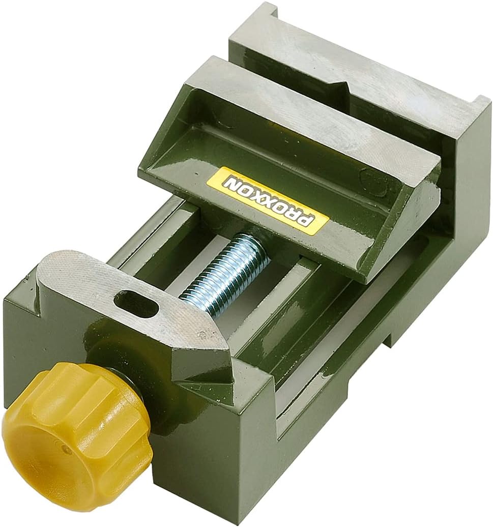 PROXXON NO.28130 Mini Vise Drill Stand, Table Drill, Micro, Cross Table Use, Convenient