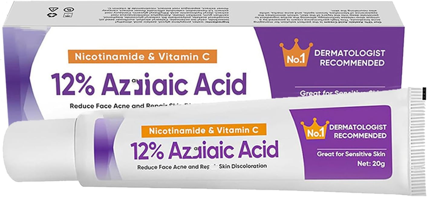 Night Cream Face Moisturiser, Acid 12% Facial Serum Cream,Dark Spot Serum Cream for Face,Skincare with Niacinamide & Vitamin C,Beauty Products for Rosacea,Acne,Balance Excess Sebum