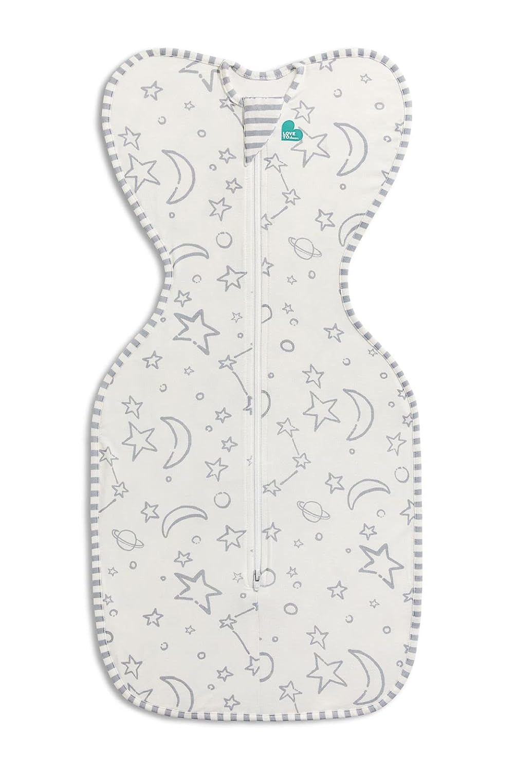 Love to Dream Swaddle UP, Silky-Lux 1.0 TOG, Super Soft and Luxurious 100% Viscose from Bamboo, Allow Baby to Sleep in Their Preferred Arms Up Position, Snug Fit Calms Startle Reflex, Cream, 8-13lbs