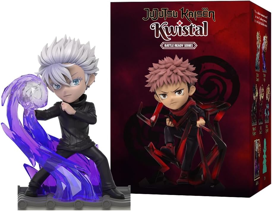 Jujutsu Kaisen Kwistal Fwenz Battle Ready Series | Blind Box Collectible Figurines | One Pack - Contains One Random Figure