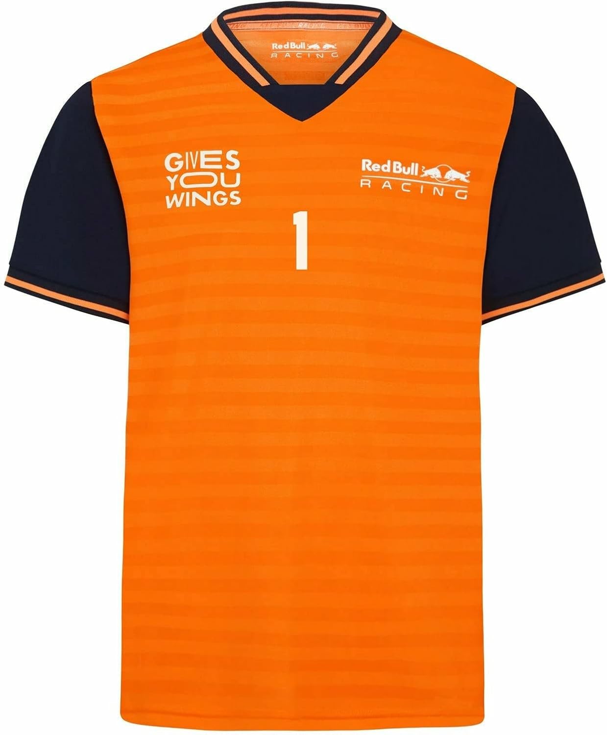 Red Bull Racing - Official Formula 1 Merchandise - Max Verstappen Sportswear T-Shirt - Men - Orange - S