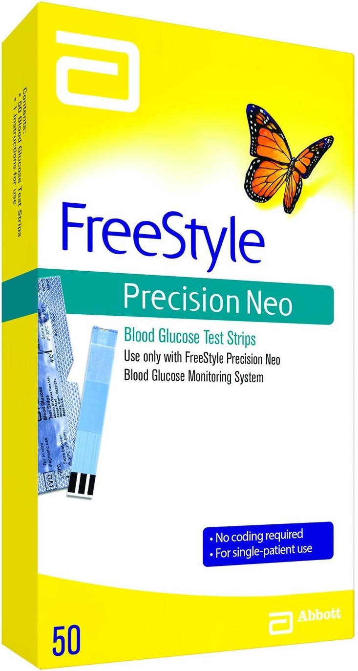 Freestyle Precision Neo Blood Glucose Test Strips, 0.073 Pound