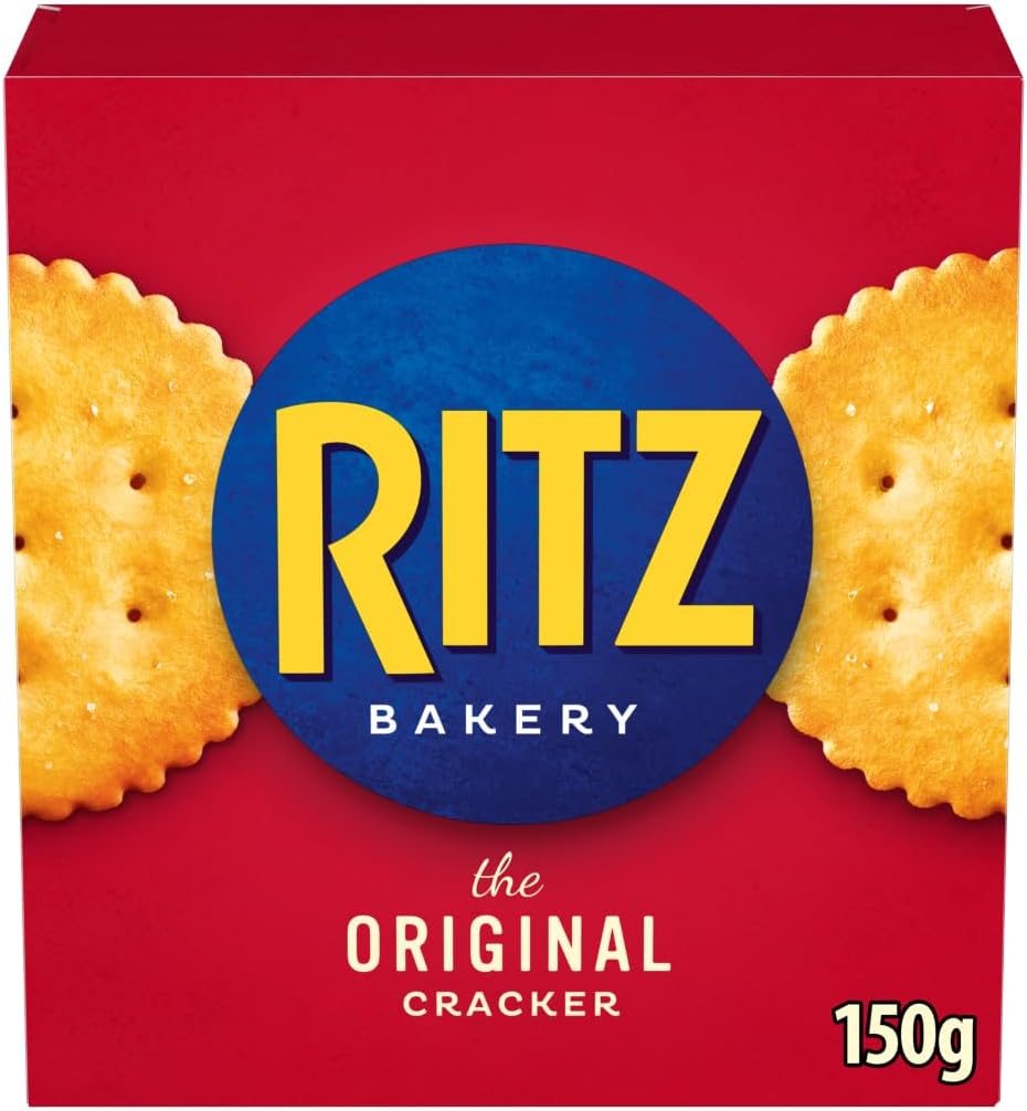 Ritz Original Cracker Box, Classic Savoury Crackers Perfect For Any Snacking Occasion, 150 g (Pack of 1)