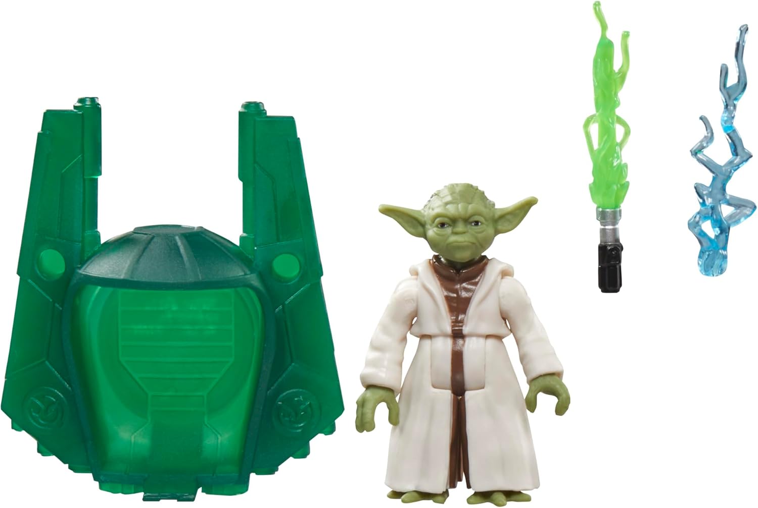 Star Wars Epic World of Action Master Yoda, 4"" Scale Action Figure
