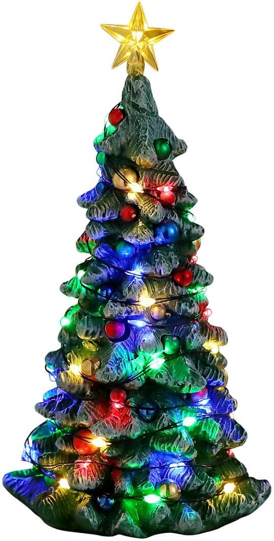 Lemax 34102 Christmas Village Accessory: Snowy Christmas Tree