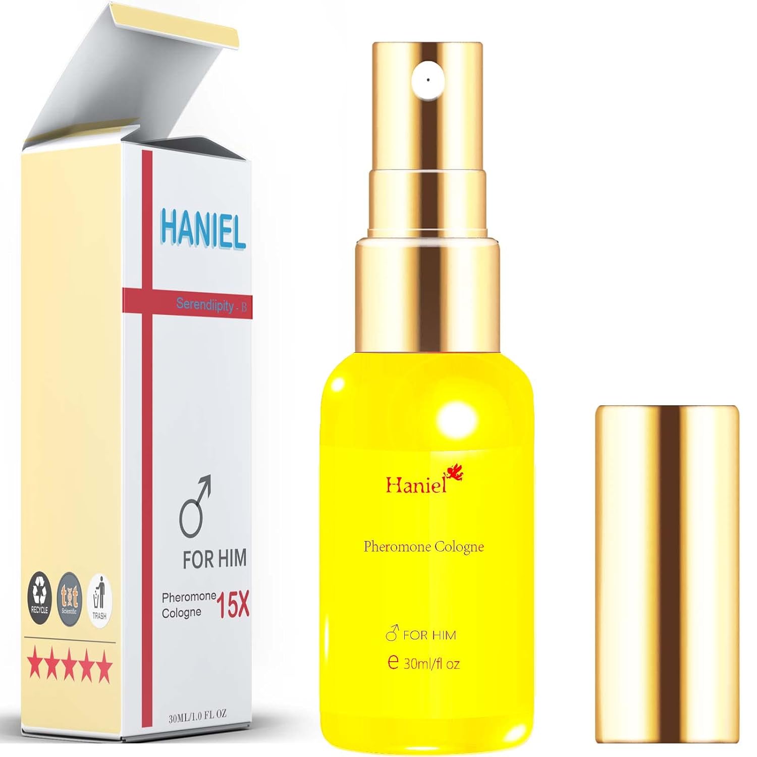 Haniel Lux socialite Cologne for Men, Pheromone Cologne For Men, Pheromone Oil, Feromonas Para Atraer Mujer, Pure Pheromone Oil Base Cologne For Men Good Smelling Instinct Feramone Cheap Fragrangce