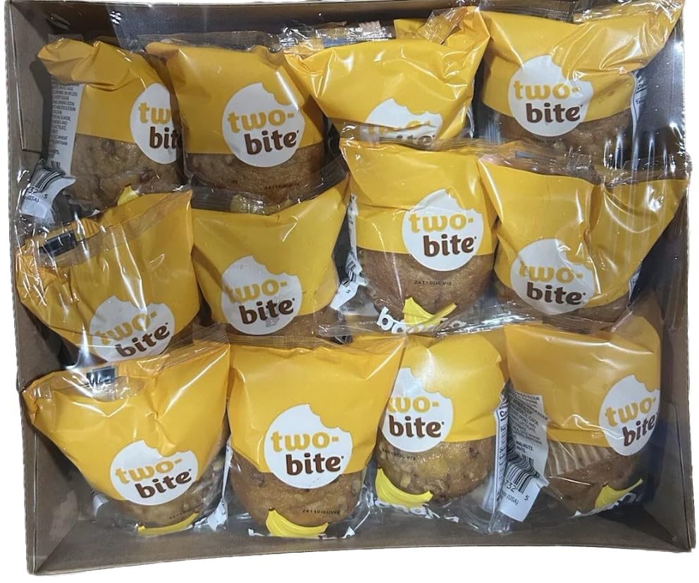 Two-Bite Banana Nut Muffins, 12 Count, 24 oz