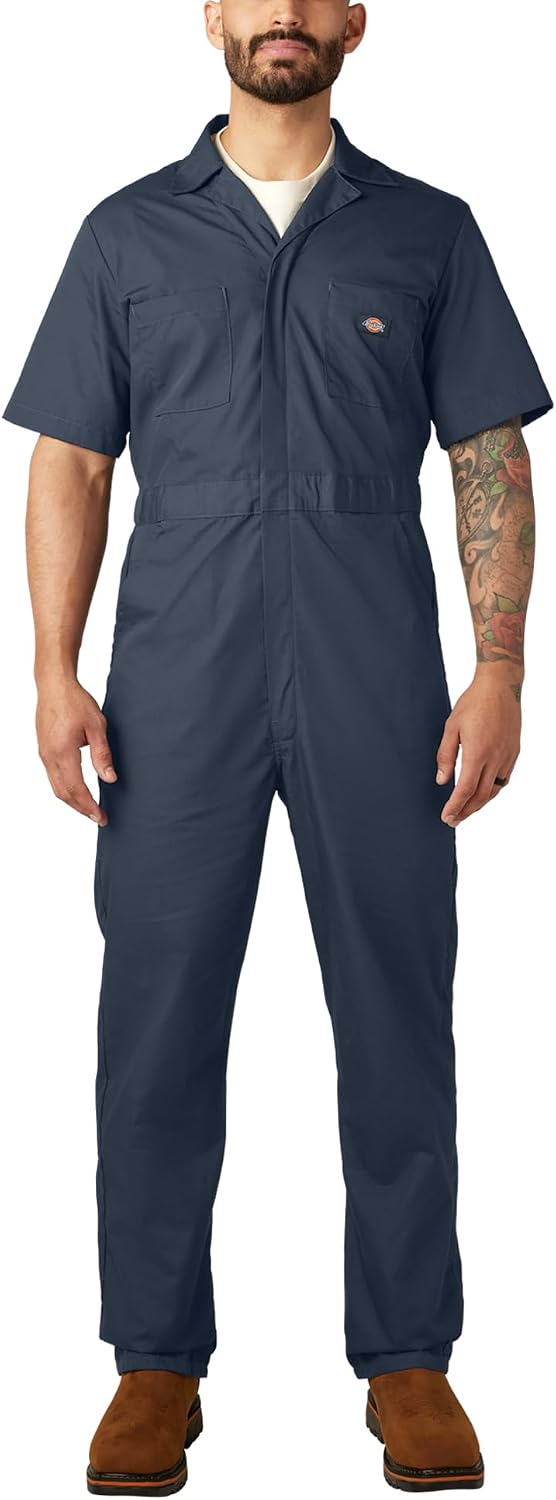 Dickies Men's Short Sleeve Coveralls Short Sleeve Coveralls