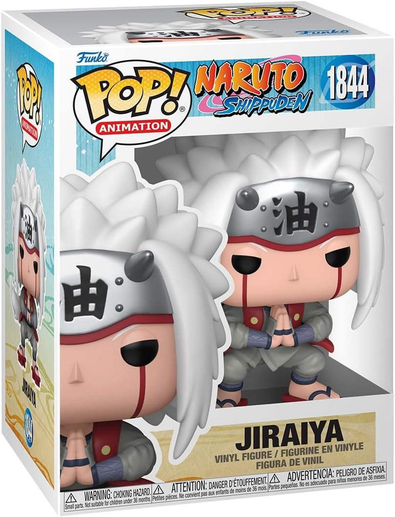 Funko Pop Animation: Naruto Shippuden - Jiraiya - Collectable Vinyl Figure - Gift Idea - Official Merchandise - Toys for Kids & Adults - Anime Fans - Model Figure for Collectors and Display