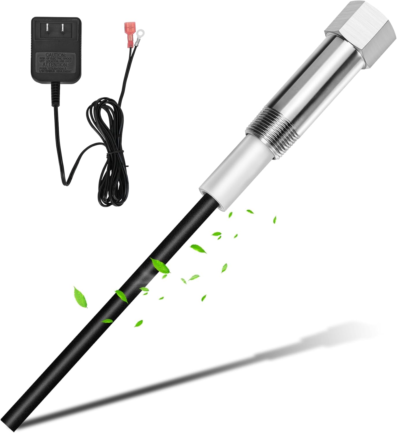 Powered Anode Rod, Anti-Rust and Corrosion, Reduce Limescale,24-Hour Odor Elimination,Suitable for 40-89 Gallon Water Tanks