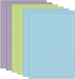Cutting Mat 8.5x12in for Cricut Joy Xtra, StandardGrip, Light Grip, Strong Grip Reusable Cutting Mat for Crafts with Protective Film, Use with Cardstock, Iron On, Vinyl and More