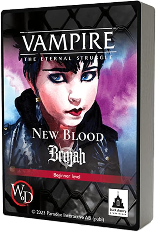 Black Chantry Productions Vampire The Eternal Struggle New Blood Brujah | Card Game
