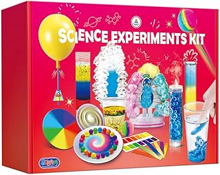 UNGLINGA 40+ Experiments Science Kit for Kids - Chemistry Set, Educational Toy Gift Idea for Boys and Girls Birthday Christmas S.T.E.M Scientific Toy