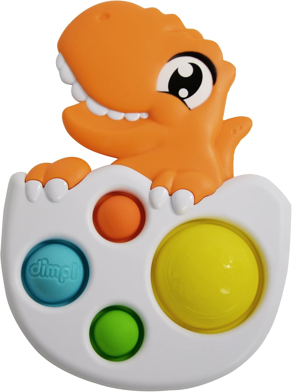 Toomies Jurassic World Dimpl T. Rex Fidget Toys — Popping Montessori Baby Toys — Sensory Dinosaur Toys — 12 Months and Up