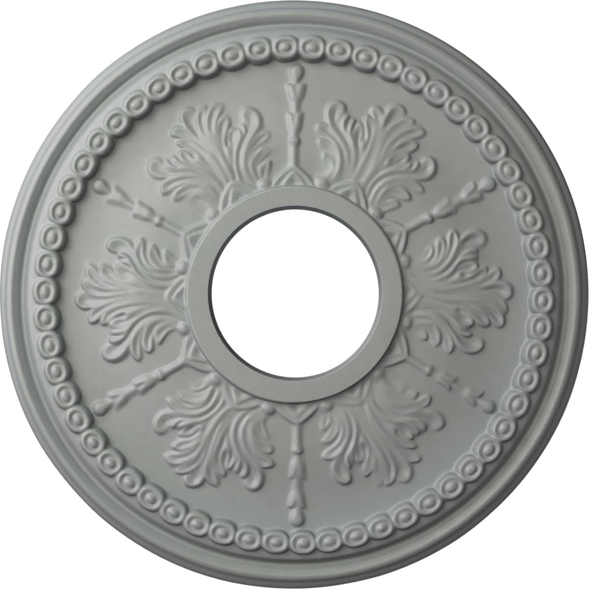 13 7/8"OD x 3 3/4"ID x 1 1/4"P Tirana Ceiling Medallion (Fits Canopies up to 4 3/4")