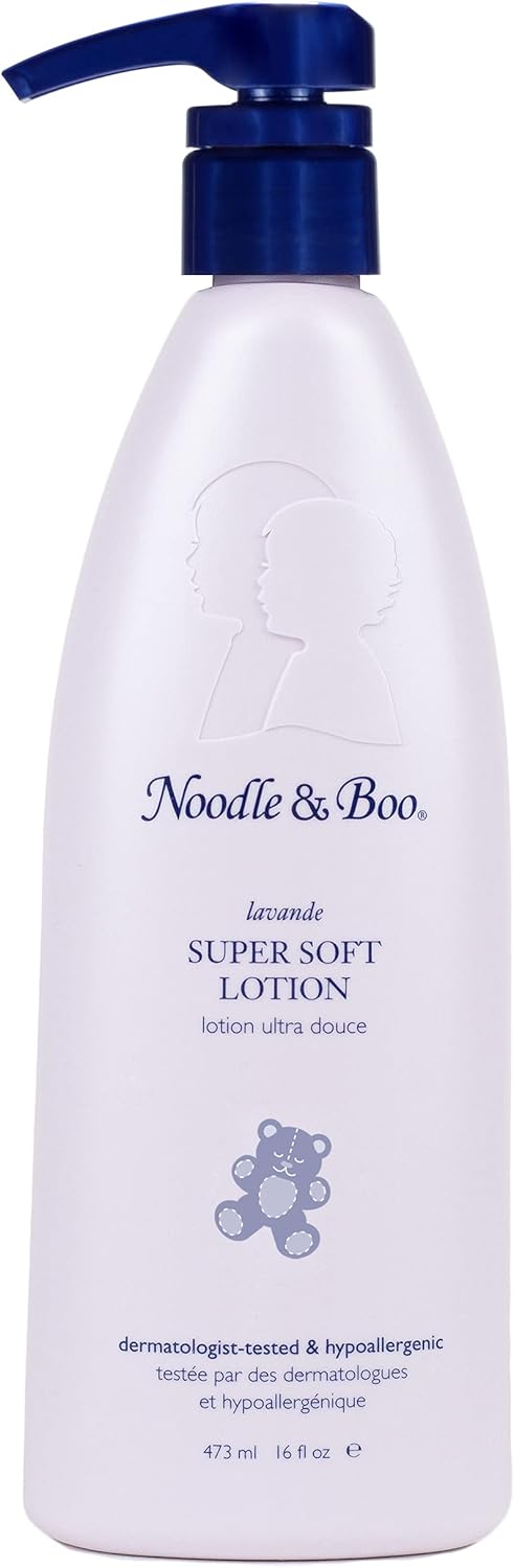 Noodle & Boo Lavender Super Soft Moisturizing Lotion for Daily Newborn and Baby Care