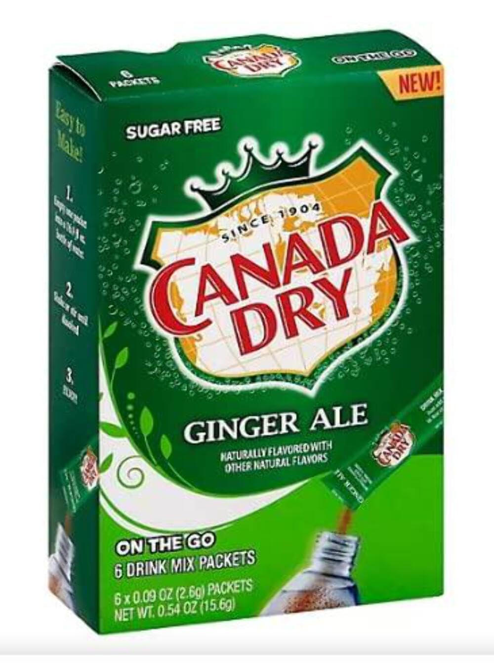 Canada Dry Ginger Ale singles to go