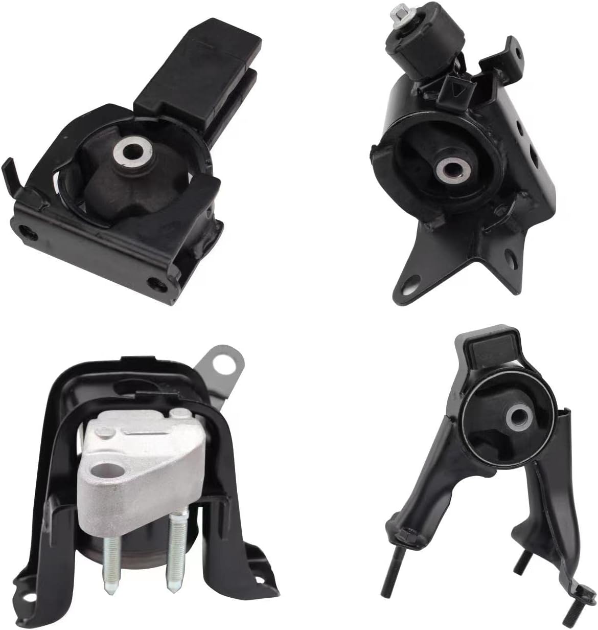 Engine Motor and Trans Mounts Compatible with 2003-2008 Corolaa (1.8L) and 2003-2008 Matrix(1.8L) and 2003-2008 Pontiac Vibe (1.8L) Auto Transmission Repklace OE A4220 A4219 A4218 A4221 Set of 4