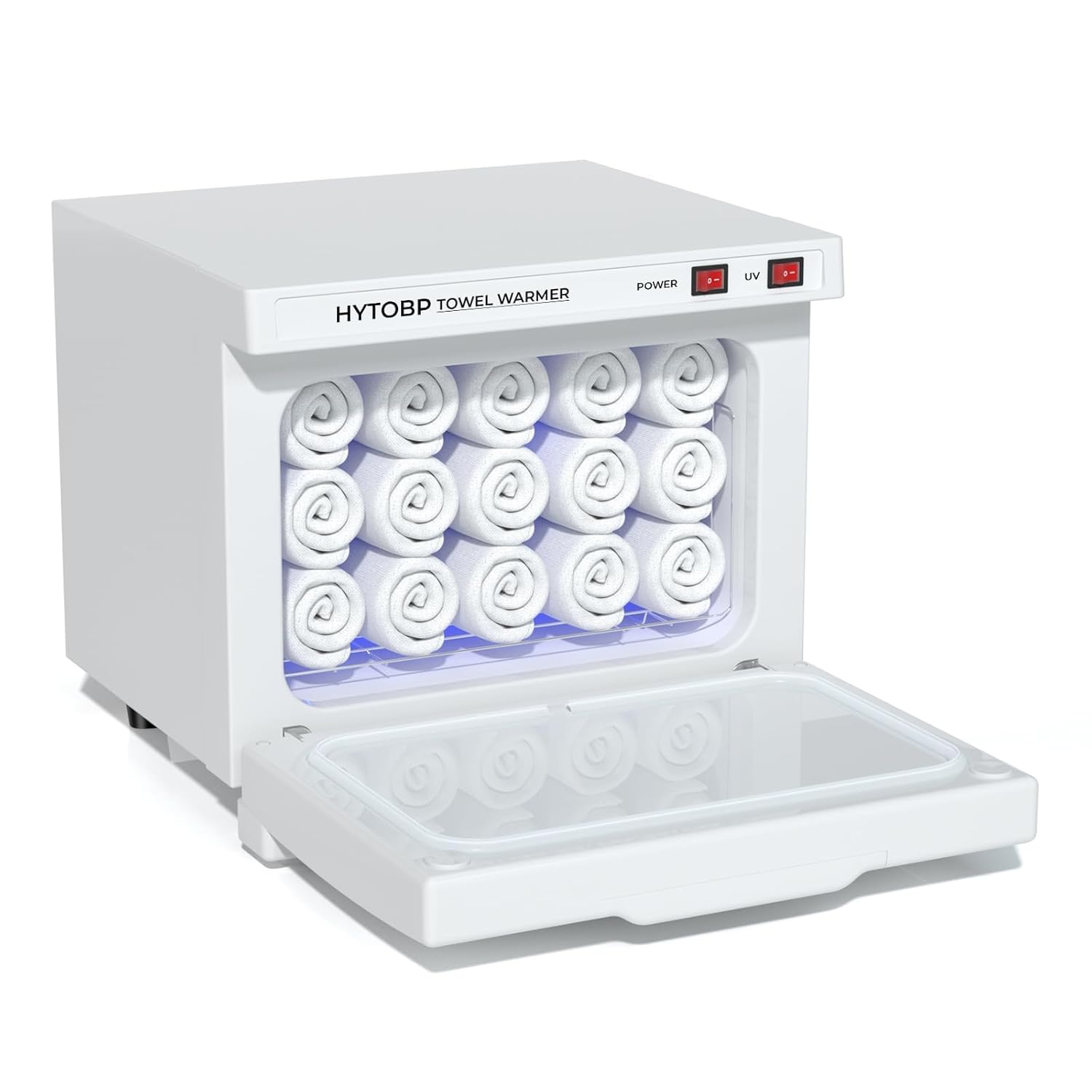 Hot Towel Warmer, 8.5L Towel Warmers Spa, Small Towel Warmer Professional Mini Towel Warmer Cabinet for Facial, Towel Warmer Esthetician Towel Heater for Beauty&Salon(8.5L-White)