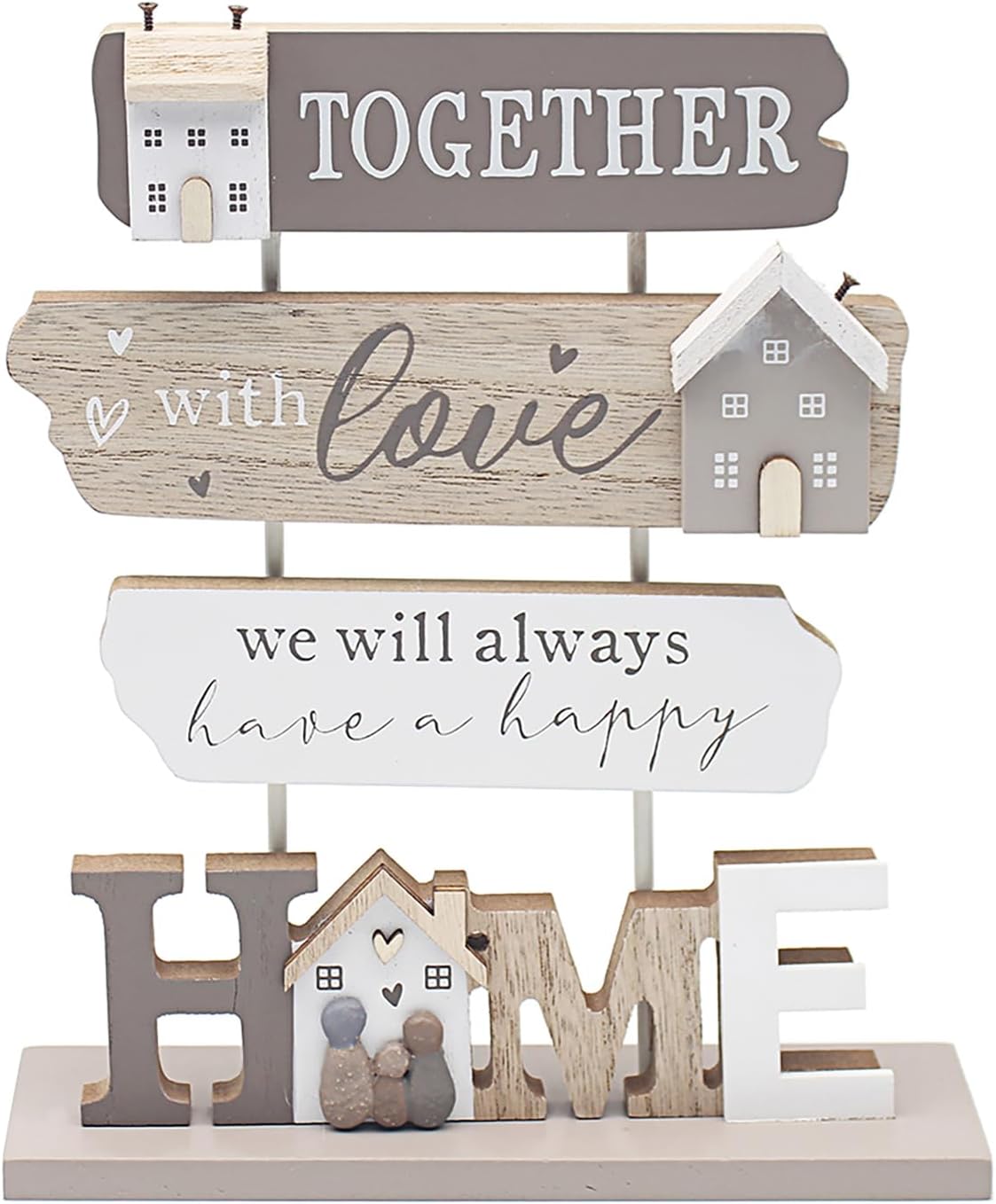Lesser & Pavey Home Standing Plaque for Gift & Decor | Ideal Signs & Plaque Birthday Gifts for Women & Men | Designed By Love and Affection | Lovely Plaques for Home & Office