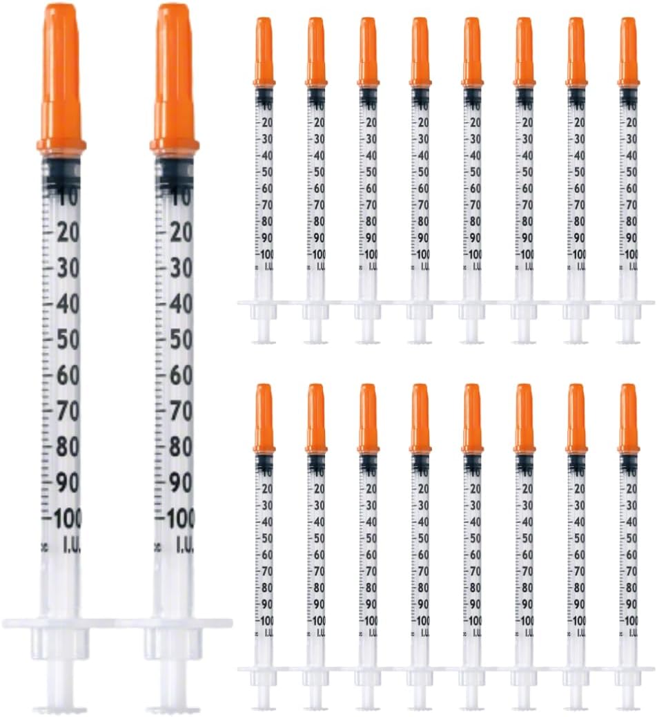 Pack of 10pcs 1ml/cc Plastic Tube 27G (0.4 x 12.7mm) Multipurpose Measuring Tools Individually Packed (27G 1/2")