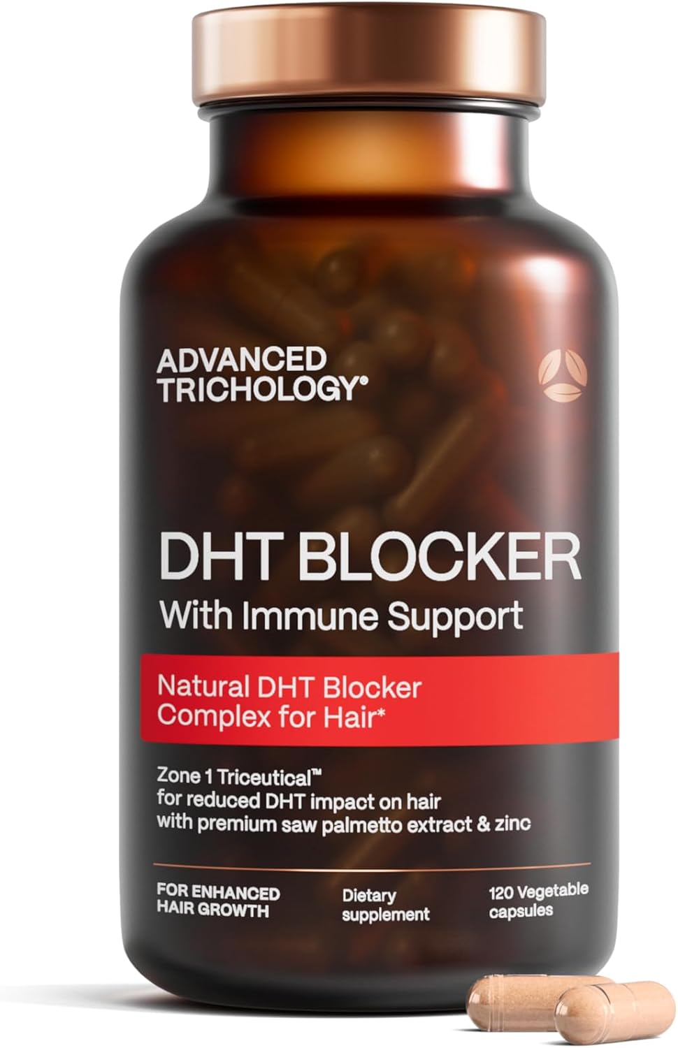 DHT Blocker - Hair Growth Supplement for Genetic Thinning for Men and Women | Approved* by American Hair Loss Association | Guaranteed, Backed by 20 Years of Experience in Hair Loss Treatment Clinics