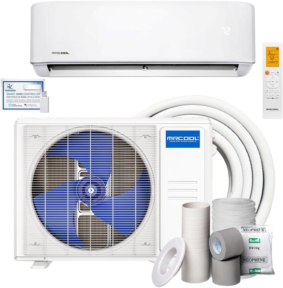 MrCool Advantage 12k BTU 21.2 SEER2 Ductless Heat Pump Split System 5th Generation - 115v