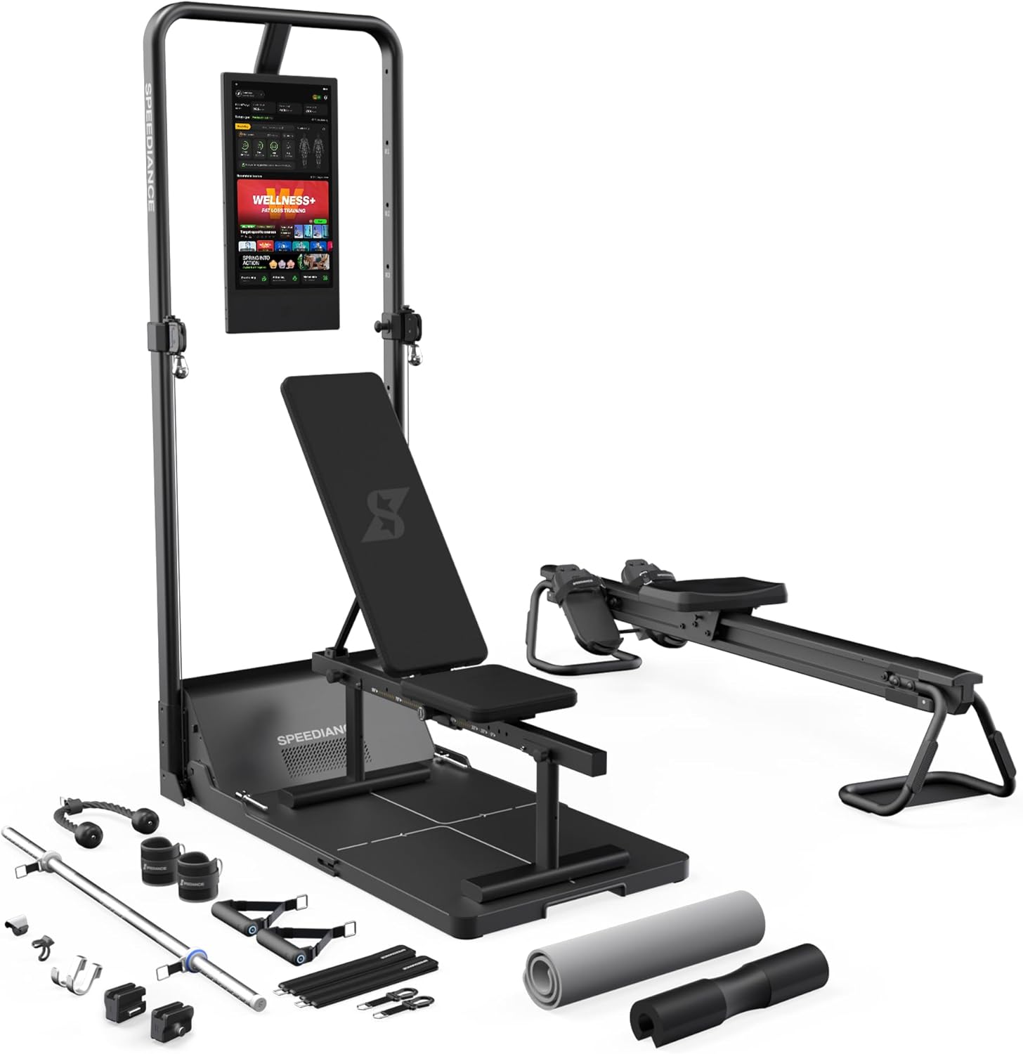 Speediance Smart Home Gym, Multi-Functional Gym Machine for Full Body Strength Training, All-in-one Gym Equipment, Digital Weight System, Workout Station, Squat Rack, Gym Monster 2