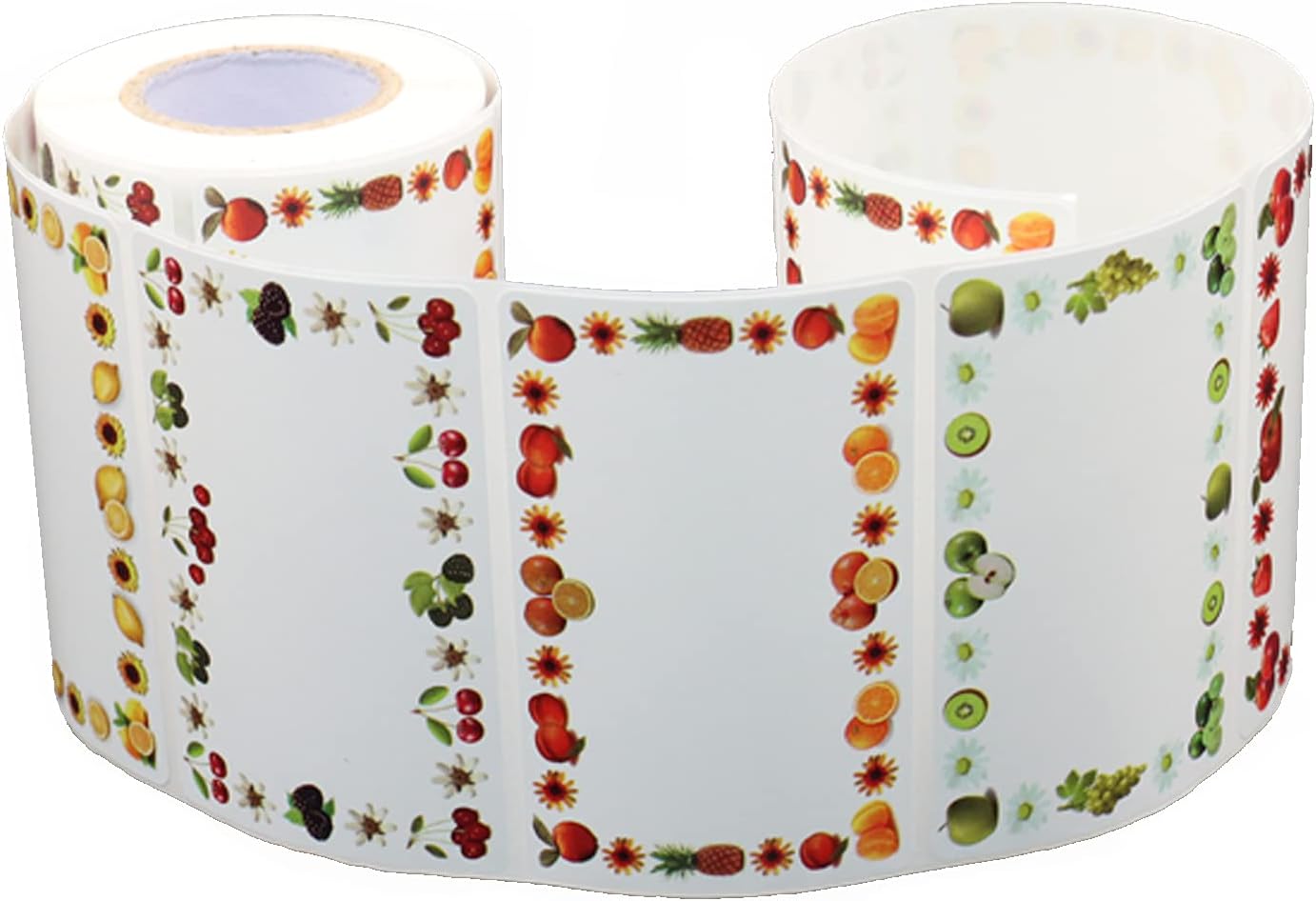 Labels for Jars, Self Adhesive Jam Labels Personalized, 1 Roll Decorative Removable Sticky Jam Jars Labels for Kitchen 200 Pcs