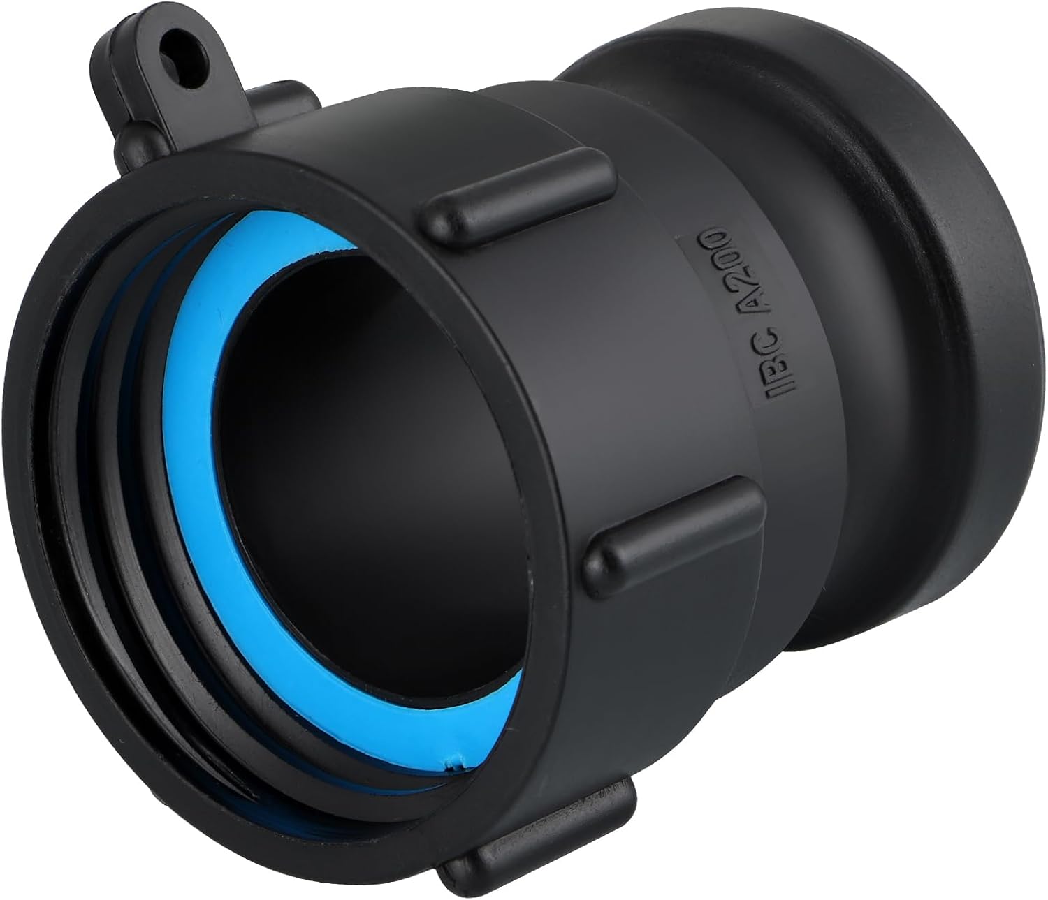 IBC Tote Adapter, Cam and Groove Fitting (2" Female Buttress Thread x 2" Male Adapter)