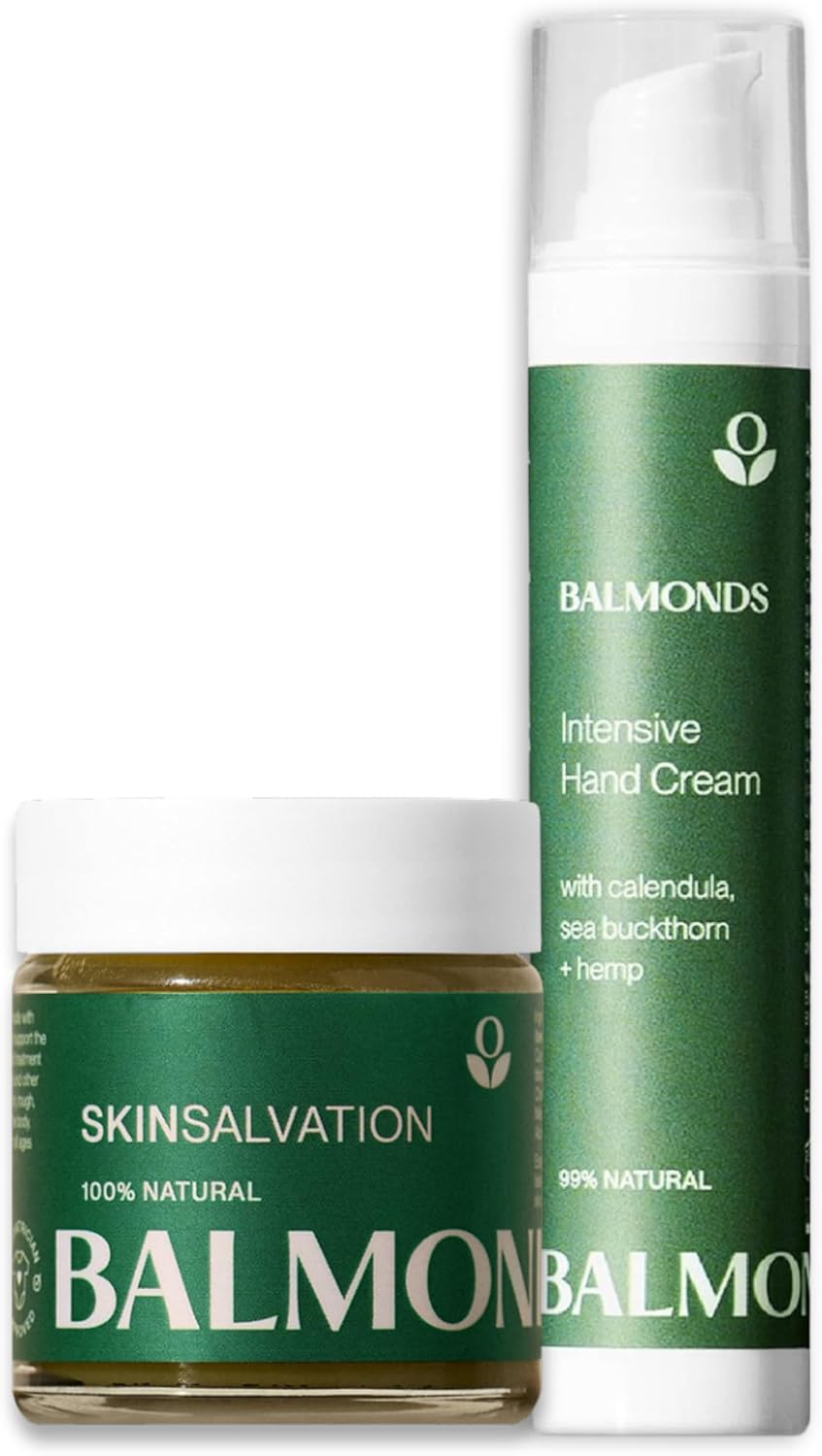 Balmonds Dry Cracked Hands Set - Help For Hands When Constantly Washing