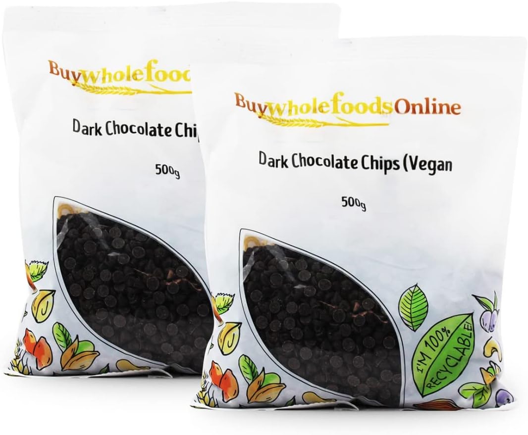 Dark Chocolate Chips (Vegan) 1kg (BWFO)
