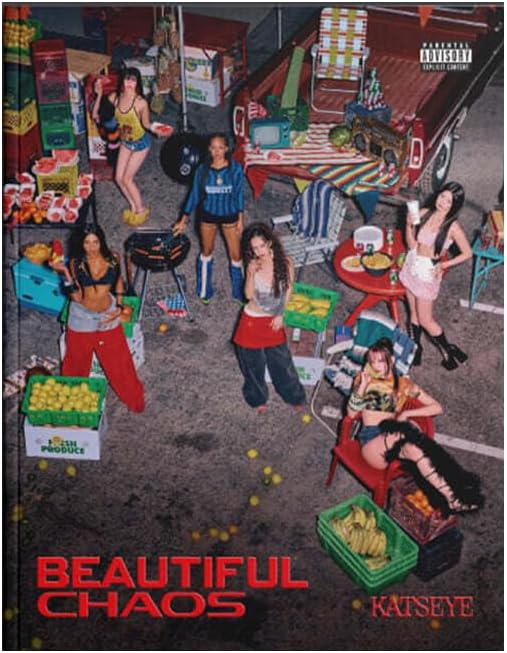 KATSEYE [BEAUTIFUL CHAOS 2nd EP Album](BEAUTIFUL ver.) + 3 Extra Photocards Set