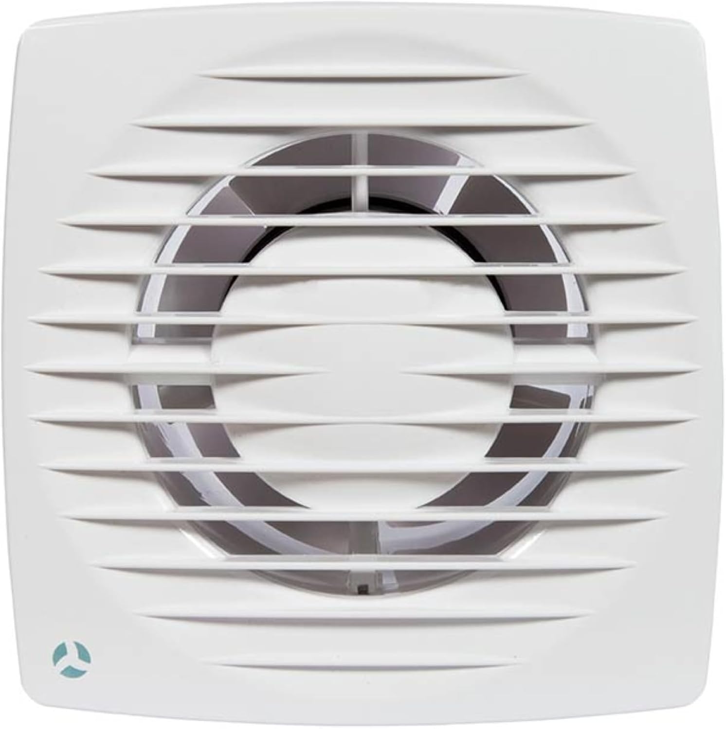 Airflow Aura 100T Bathroom Extractor Fan with Timer (2-30 Mins) - 100mm/4- Energy Efficient 5.6W, 14 l/s, Low SFP 0.33W/L/s, 2-Years Warranty