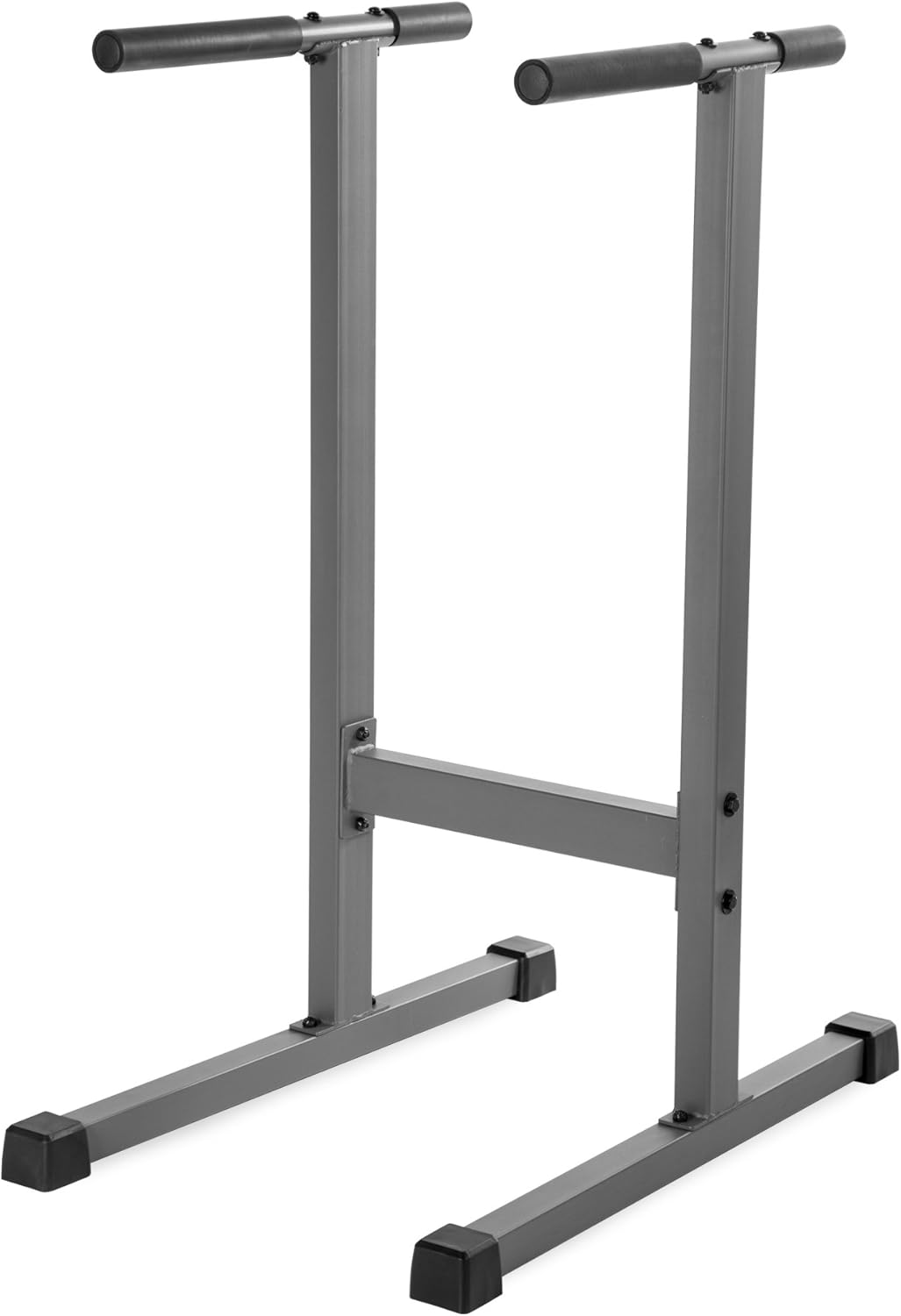 XMARK Dip Station, 500 lb. Weight Capacity Dip Stand, Gray or Black