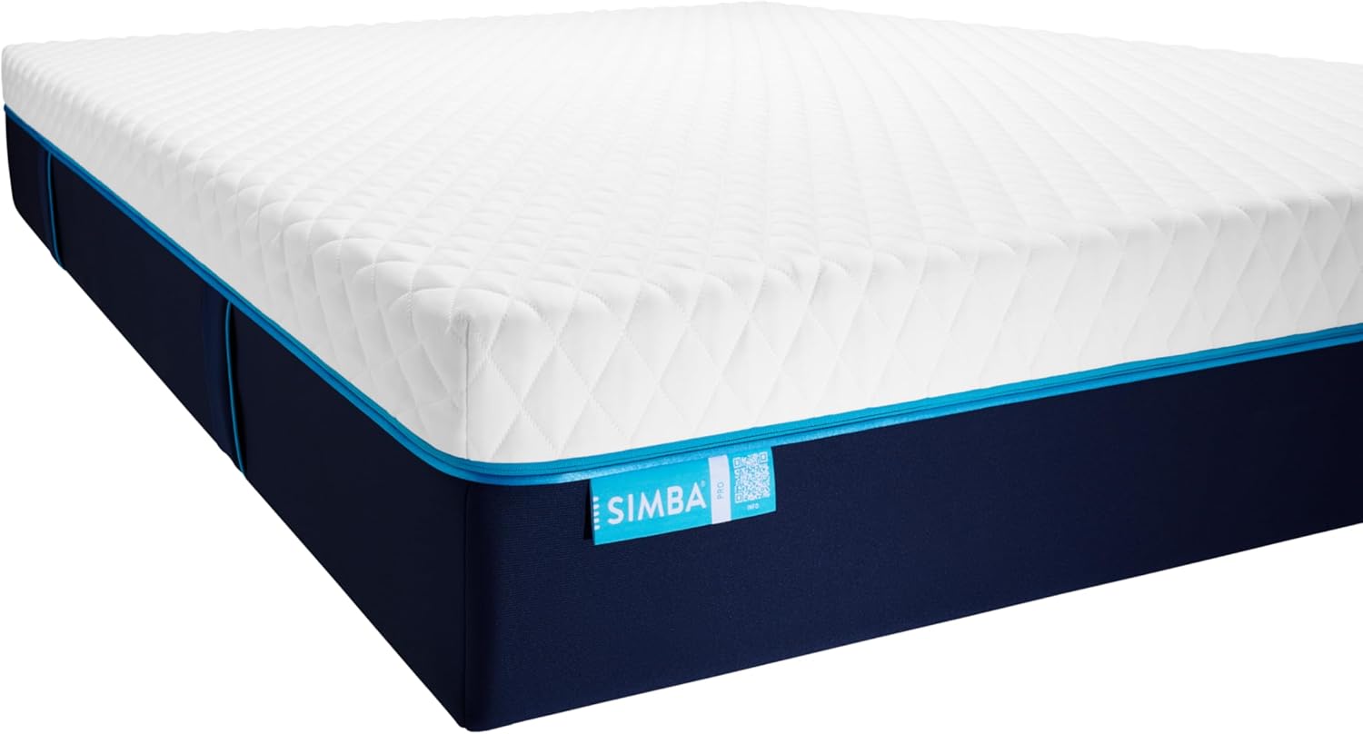 Simba Hybrid Pro Mattress – Double 135 x 190cm | Cooling Simbatex Foam & 4800 Aerocoil Springs for Pressure Relief | T3 Best Buy | 200 Night Trial