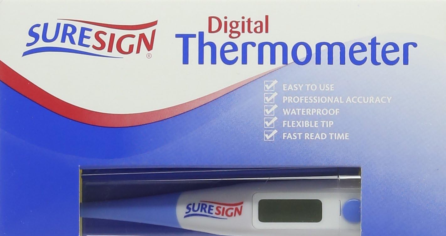 Suresign Digital Thermometer - Pack of 2