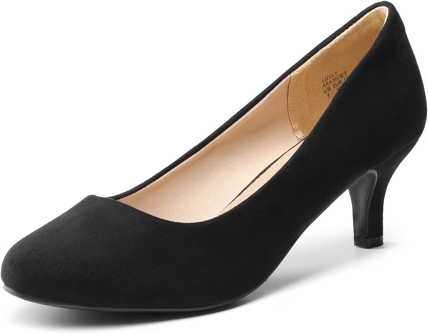 DREAM PAIRS Women's Dress Comfortable Low Heel Pump Shoes