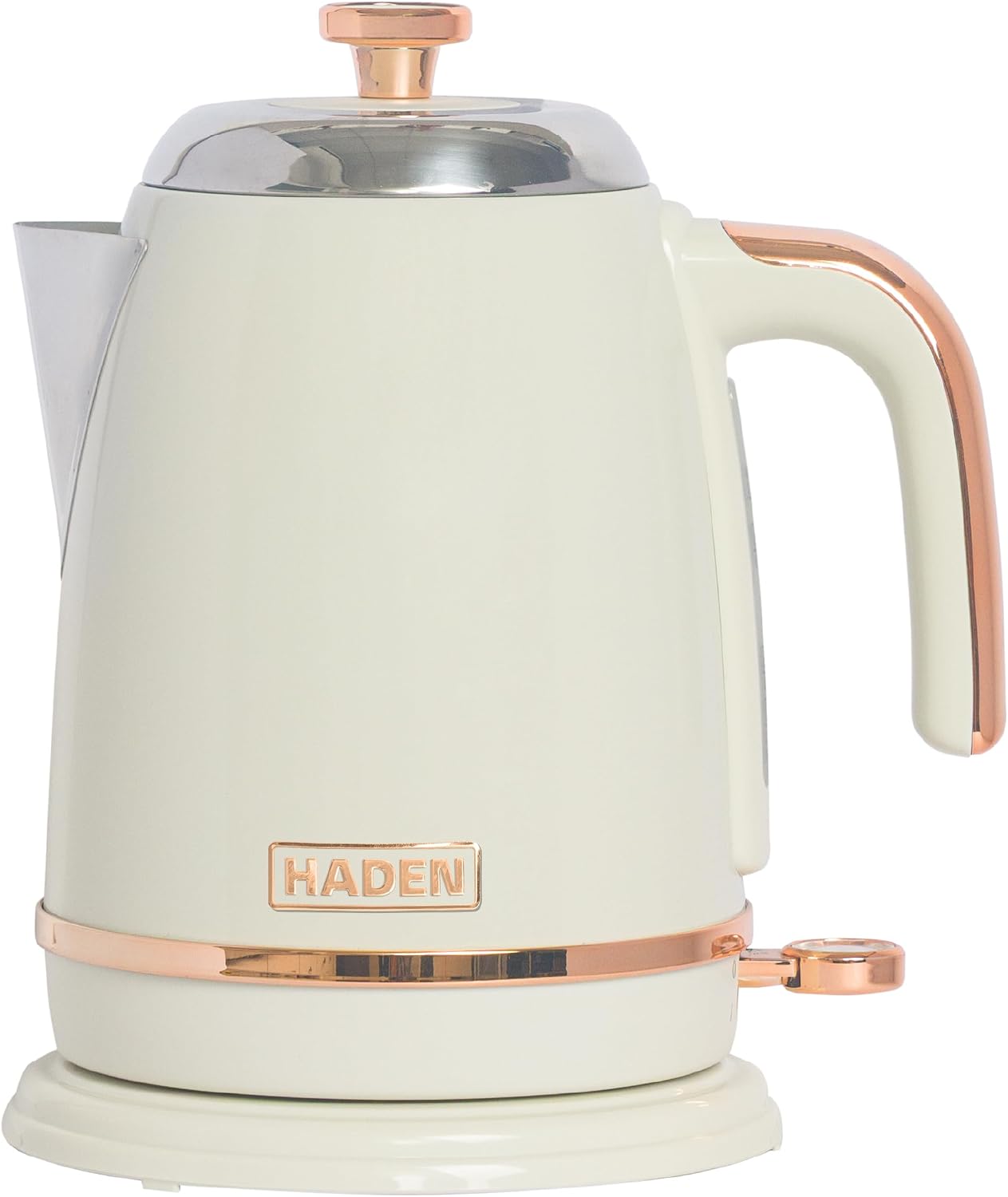Haden Kettle Salcombe 1.7L Fast Boil Auto Shut-Off Kettle Cream