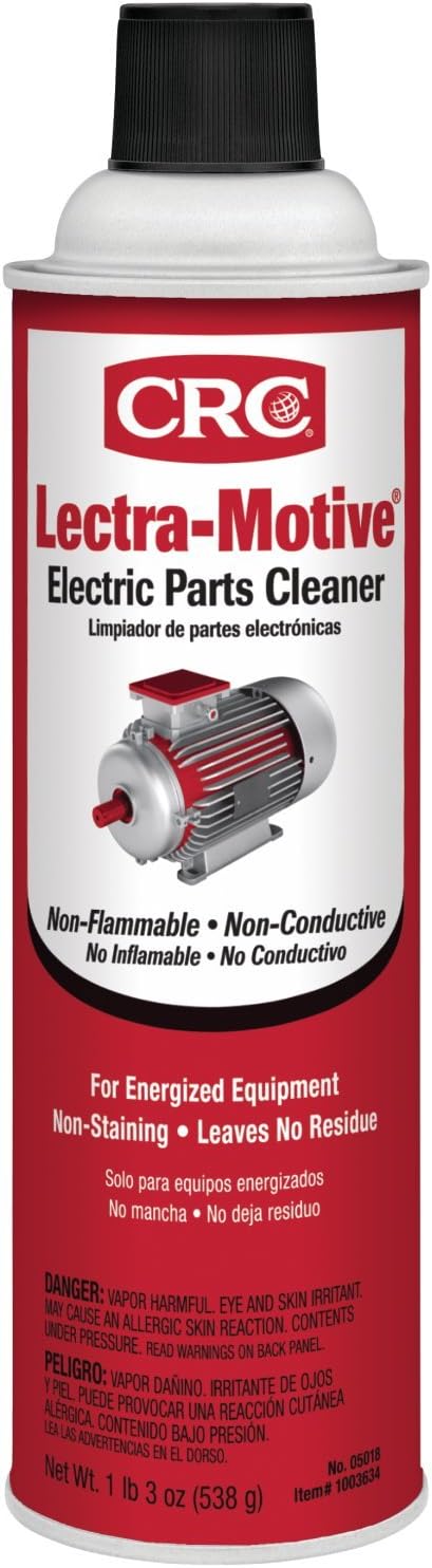 CRC 05018 Lectra-Motive Electric Parts Cleaner - 19 Wt Oz.