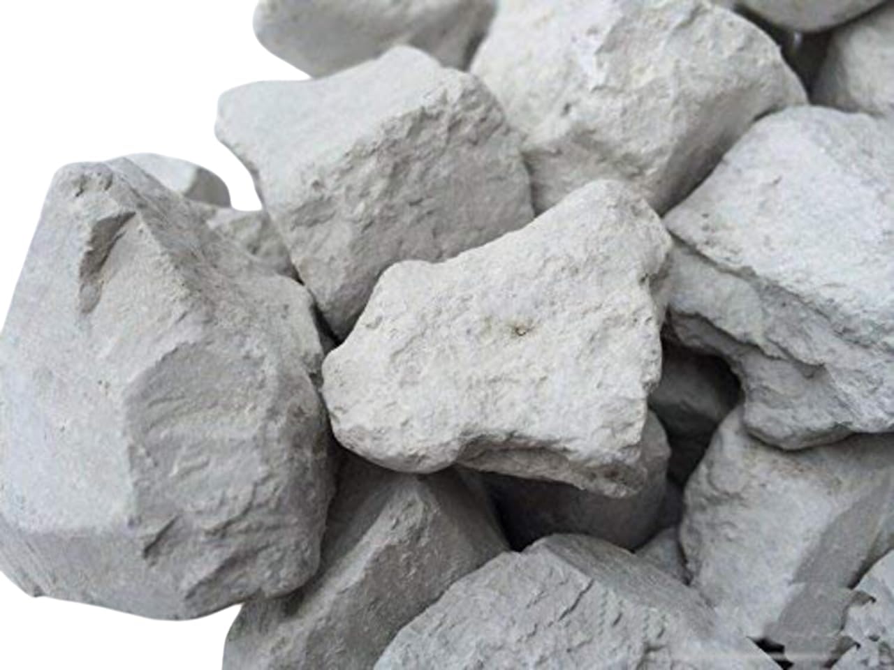 Gray Edible Clay Chunks Natural for Eating, 4 oz (113 g)