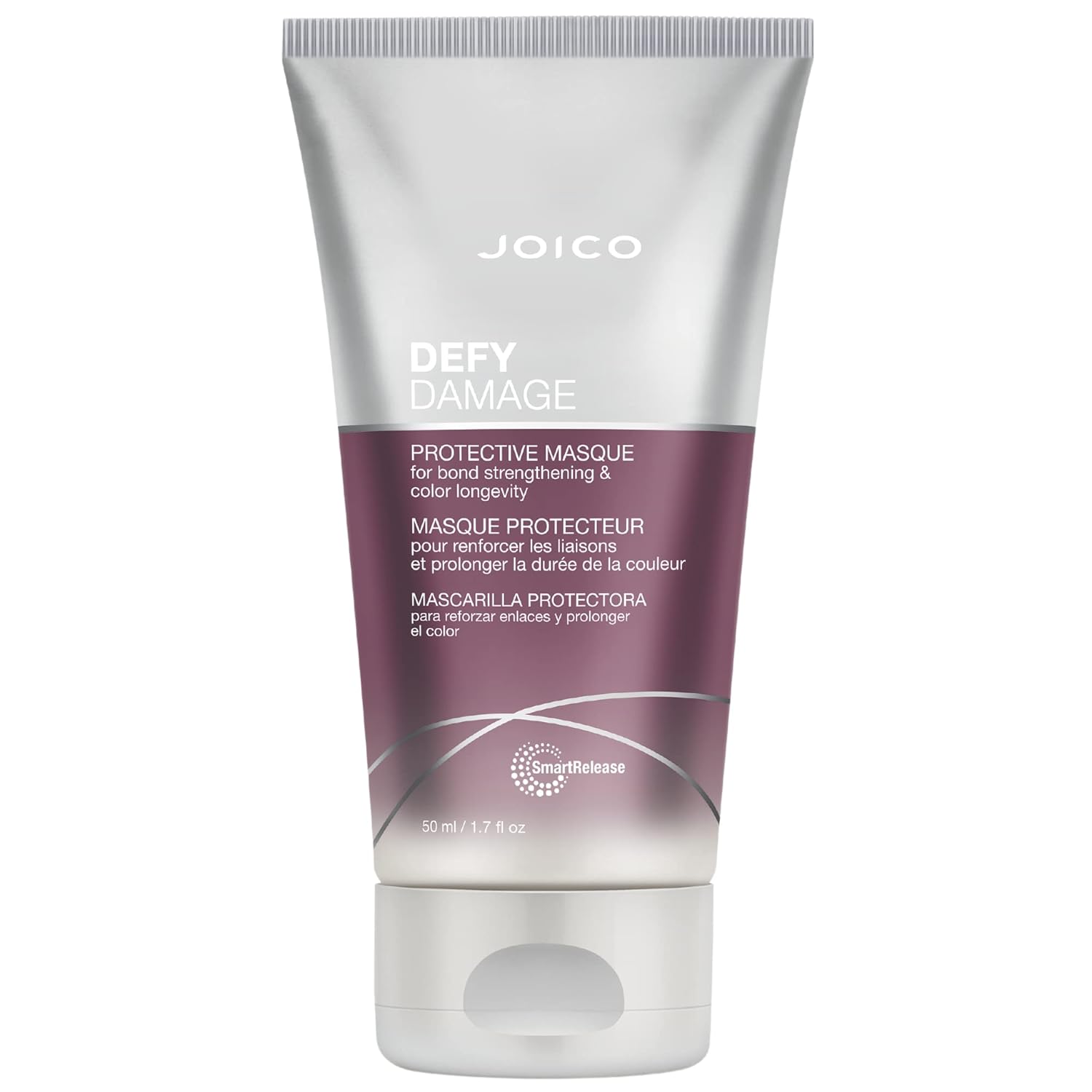 Joico Defy Damage Protective Masque | For Color-Treated Hair | Strengthen Bonds & Preserve Hair Color | With Moringa Seed Oil & Arginine