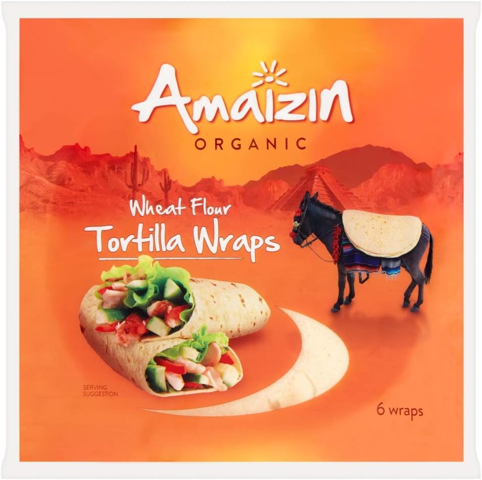 Amaizin Semifresh Tortilla Wraps, 240 g