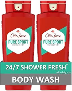 Old Spice High Endurance Body Wash (Pack of 2) | Pure Sport | 24 fl oz