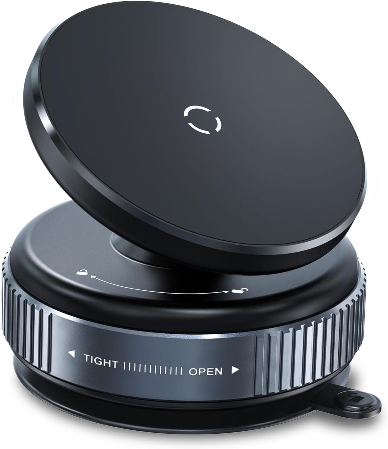 Beeasy Magnetic Car Phone Holder, Upgraded 360° Adjustable Vacuum Suction [20X N56 Magnets] Phone Mount for Car/Gym/Mirror/Smooth Surface, Cell Phone Holder for iPhone 16 15 14 13 12 Pro Max, Black