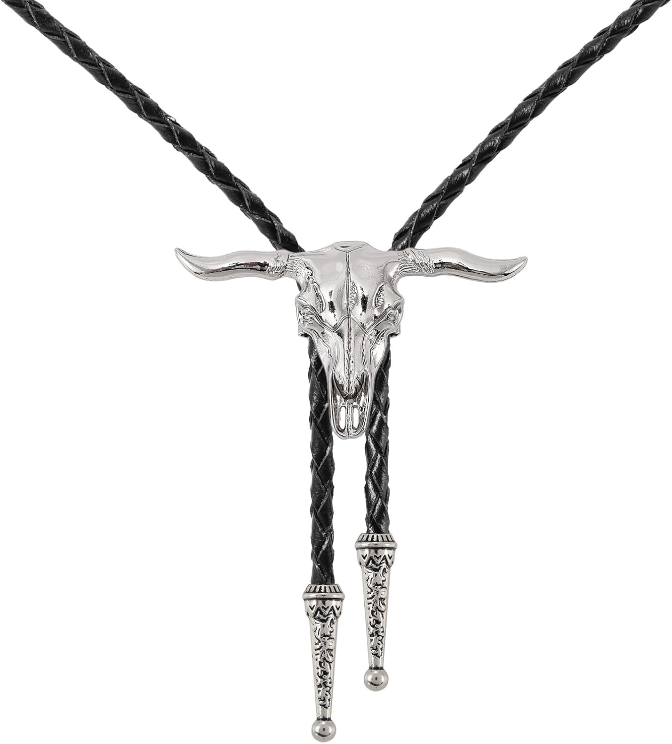 SANSTHS Bolo Tie for Men Cowboy Tie Native American Retro Western Necklace Cowboy Cowgirl Accessories for Men Women