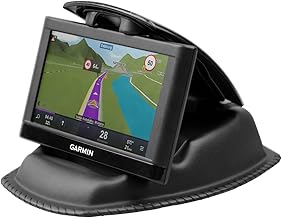 APPS2Car GPS Car Truck Mount, Non-Slip GPS Bean Bag Dash Mount 2-in-1 Anti-Skid Friction Dashboard Sandbag Clamshell Phone Holder for Garmin Nuvi Tomtom Magellan Navigation & All Cell Phone iPhone