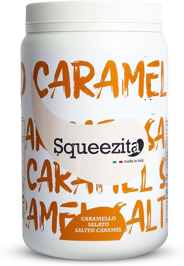 Squeezita Salted Caramel Dessert Sauce & Filling 2 kg – Gluten & Palm Oil Free
