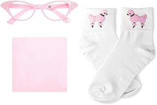Hip Hop 50's Shop 50's 3 Piece Costume Accessory Set for Kids Toddler and Child
